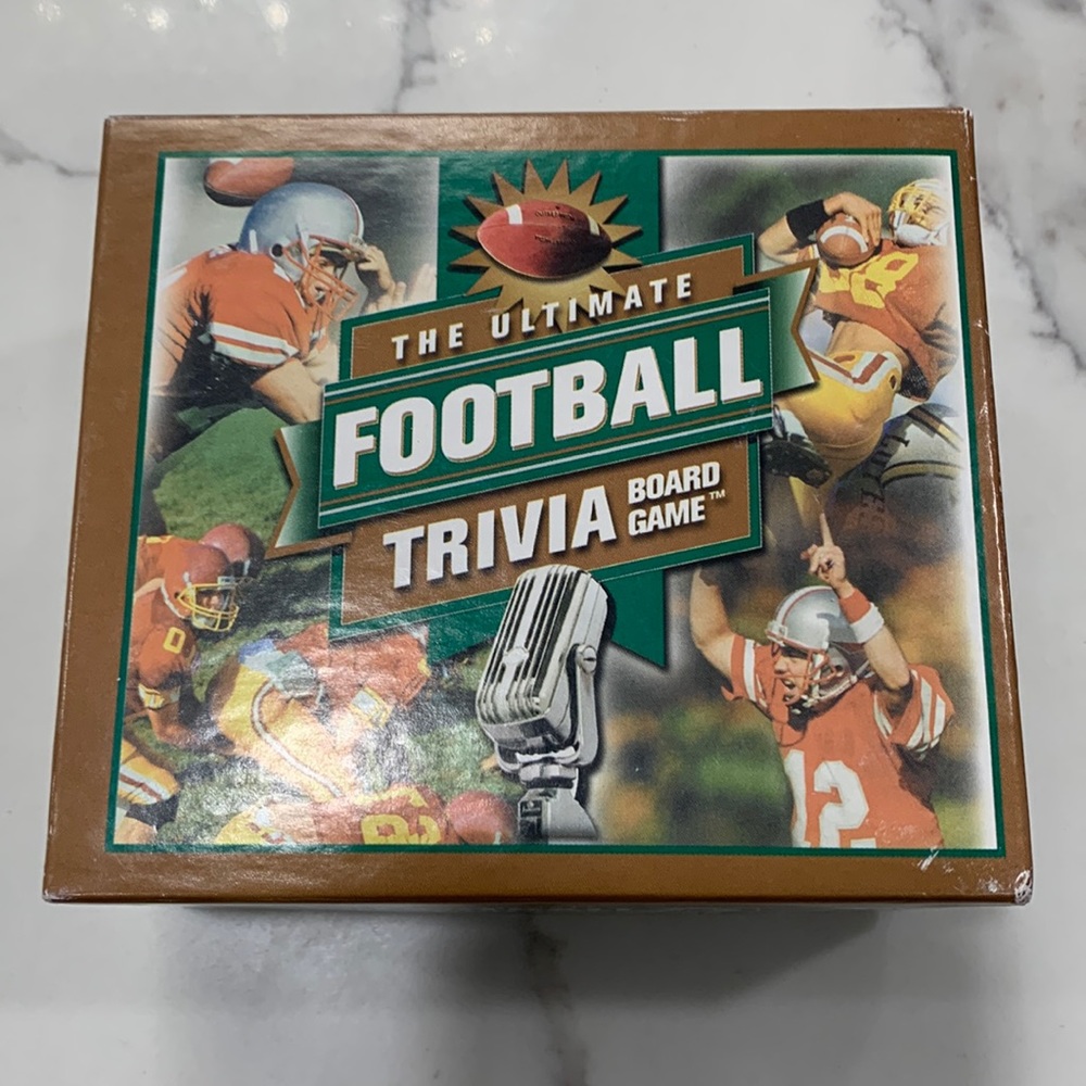 The Ultimate Football Trivia Board Game by Outset‎ Media from 2001.